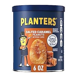 PLANTERS Salted Caramel Peanuts, Sweet and Salty