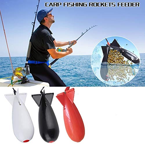 Orccac 3 Pcs Pêche À La Carpe Spod Bait, Flotteurs Flotteurs Chargeur De Pêche À La Carpe Pour La Pêche Appât Livraison Outil Appâts Pièges Pellet Flotteur Sports De Plein Air