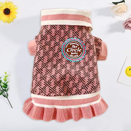 犬 セーター 犬 ワンピース 冬 秋冬 可愛い デニム 秋 赤 犬 服 干支 ランキング 暖かい ひんやり 防寒 おしゃれ コスプレ クリスマス かわいい 綺麗 犬 洋服 秋冬 ピンク 大型犬 やすい ドレス B07x2smgvn 248円