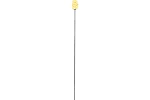 Fire Eating Torch – 1 Inch Woven Kevlar MoonBlaze Head – 17 Inches Long – Sold Individually – Fire Breathing, Spitting, Blower, Circus, Flow, Dance Prop – For Festivals & Performances – By FIRE MECCA