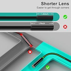Endoscope with Light,1080P HD Borescope Camera with