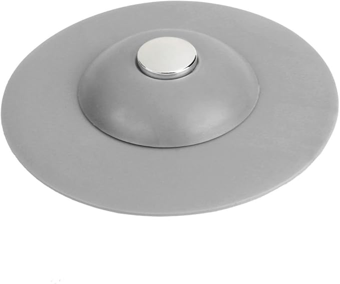 FLEX DRAIN STOP&HAIR CATCHER Stopper Shower Drain Filter Hair Trap