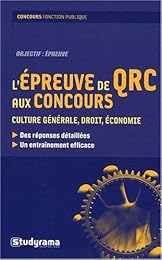 L' épreuve de QRC aux concours