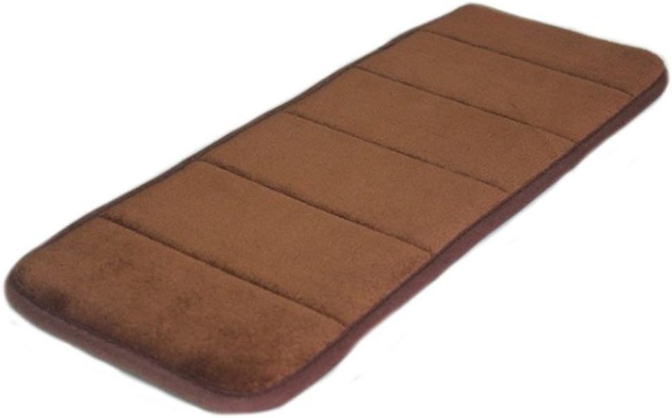 SUMLINK Loving High Density Space Memory Cotton Mats Keyboard Pads Computer Wrist Elbow Pad Lying Sleeping Pad for Office Table Computer Desktop (7.9 x 23.6 Inch) (Coffee)