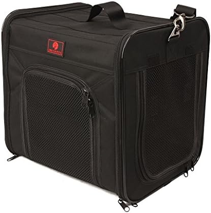 One for Pets Folding Carrier-The Cube Black