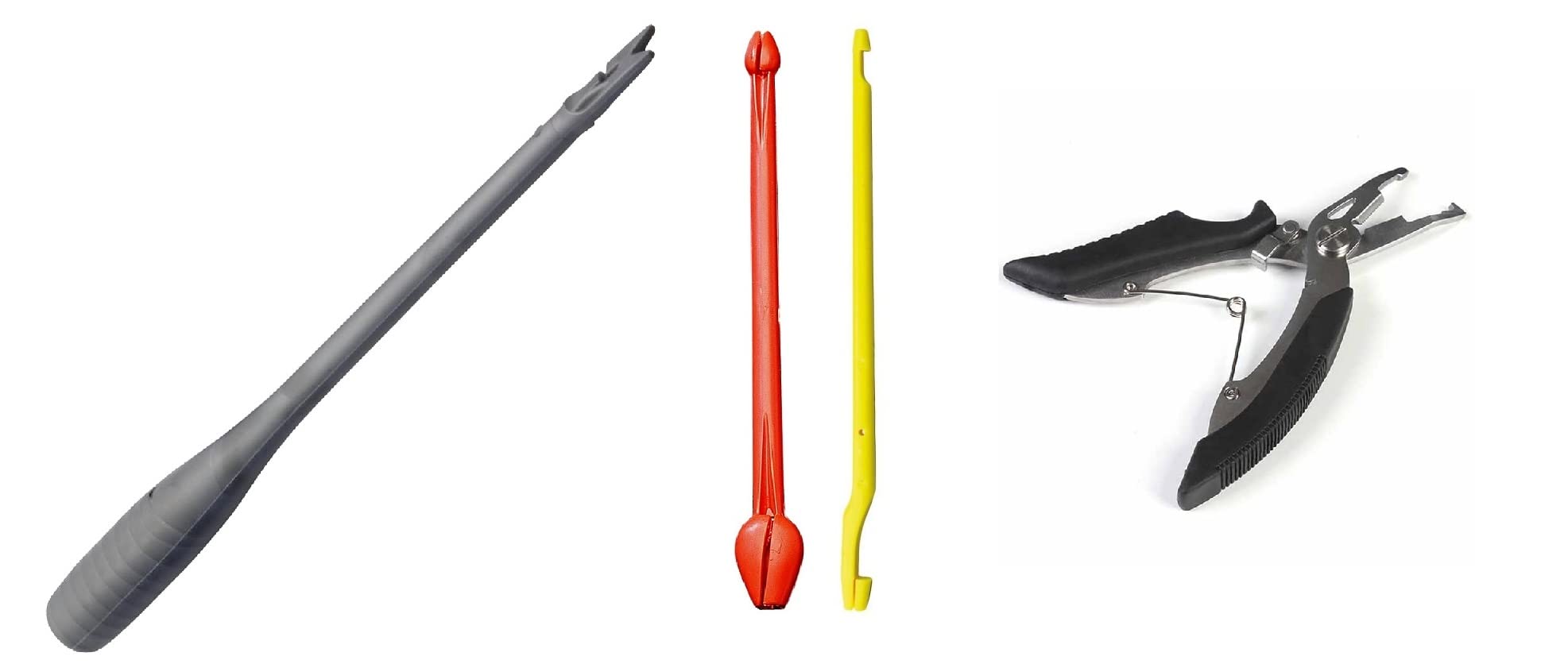 blntackle76 Hook Remover Set 4 Pieces – Fishing Hook Remover Double-Sided 17-22 cm Assortment Including Fish Buyers and Fishing Scissors, Fishing Accessories