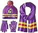 Accessory Innovations Girls' Kids Cold Weather Beanie Glove and Scarf Set