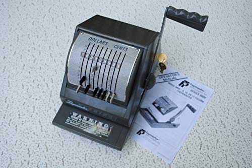 Paymaster 9000-9 Manaul Check Writer & Protector (Certified Refurbished)