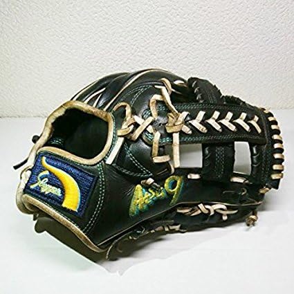 Amazon 久保田スラッガー 藤本敦士 選手 実使用グローブ グラブ 硬式用 内野手用 阪神タイガース 東京ヤクルトスワローズ ブラック ホワイト プロ アニメ 萌えグッズ 通販