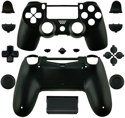 Amazon Com Wps Matte Controller Case Collection Full Housing Shell Full Buttons For Ps4 Playstation 4 Dualshock 4 Gen 1 Controllers Only Black Computers Accessories