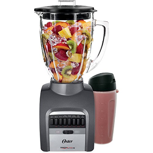 Click Here to See More Images Oster Smash Blend 300 Blender with Smoothie Cup, BLSTTG-PGP-BG3