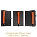 Fintie Pencil Holder with USB Adapter Pocket for Apple Pencil - Premium Vegan Leather Case Sleeve Pouch Compatible with iPad 2018 (6th Gen), iPad Pro 9.7, iPad Pro 10.5, iPad Pro 12.9 Cases, Orange