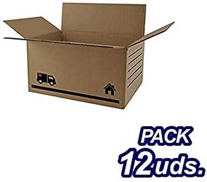 CRISCOLOR Caja Cartón, 30x20x15cm. PACK 12 UNIDADES: Amazon.es: Oficina y papelería