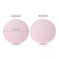 Outpain 7.2FT Baby Pink Round Arch Backdrop Cover
