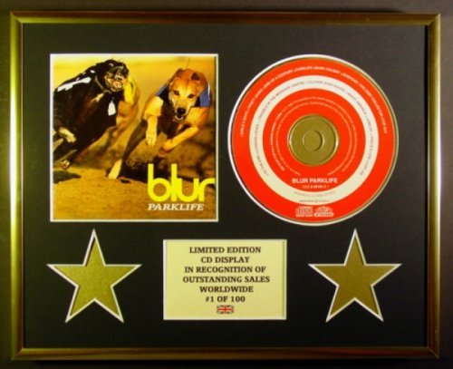 BLUR/CD DISPLAY/LIMITED EDITION/COA/PARKLIFE