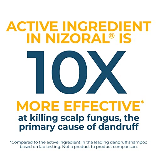NIZORAL ANTI-DANDRUFF SHAMPOO WITH 1% KETOCONAZOLE, 14 FL OZ, FRESH SCENT, ANTI FUNGAL SHAMPOO