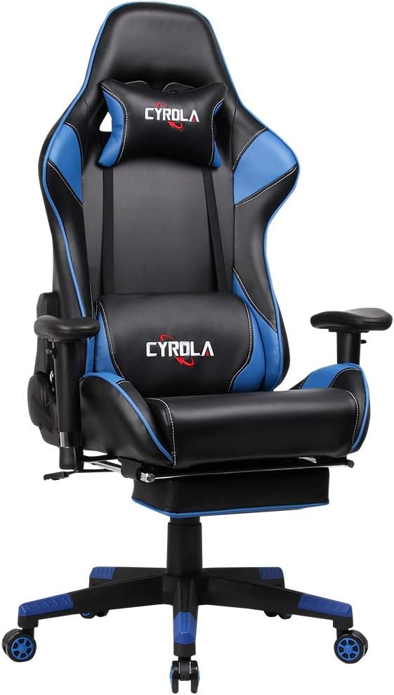 Best gaming chair with footrest free shipping