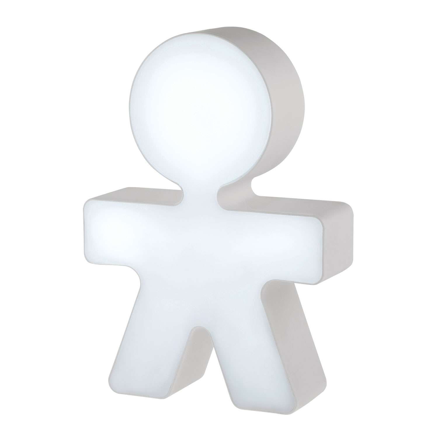 Alessi AKK86 W Girotondo Table luminaire - Thermoplastic Resin, White