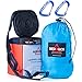 Premium Double Camping Hammock Complete Set - BONUS Adjustable Tree Straps w/ 21 Loops + Aluminum Carabiners - Strong, Lightweight & Portable Nylon Parachute Hammock for Travel, Backpacking, Outdoor