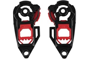 Shkalacar Motorcycle Helmet Visor Base Gear Base Plate Replacement for AGV K1 K3sv K5 Motorcycle Helmet Parts, Helmet Shield Visor Gear Plate Set