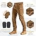 M-Tac Conquistador Flex Tactical Pants - Military Style Men's Cargo Pants with Pockets (Coyote Brown, W30 / L30)