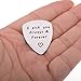 I Love You Always And Forever Guitar Pick, Musical Gift, Anniversary Date, Valentine's Day, Gift for Men