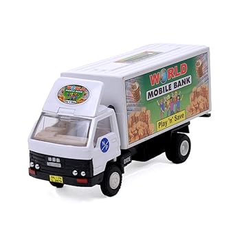 Centy Toys DCM Pull Back Mobile Bank Toy (Assorted Color)
