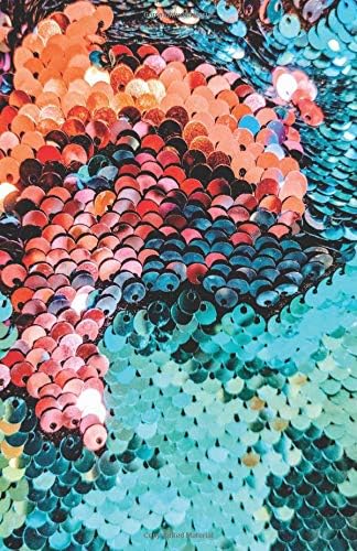 Sequin Bullet Journal Notebook: Dotted Grid, (5.5 x 8.5) Paperback – 25 Aug 2018