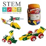 UC Blocks 195 Piece Interlocking Plastic Building Block Set Educational Toy Engineering Toy