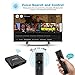Pendoo X10 Plus Android TV Box 8.1 Amlogic S905X2 4GB DDR4 32GB eMMC, Android TV Box 4K Ultra HD, Android Box with Voice Remote