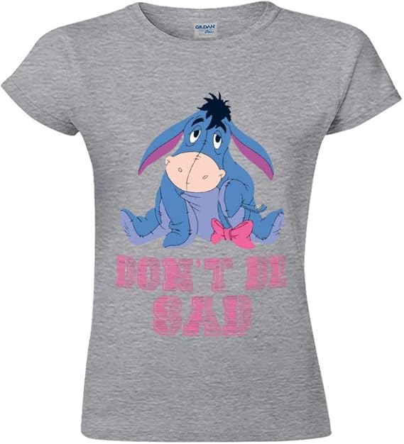 Amazon Tシャツ レディース スポーツ 半袖 コットン クルーネック キャラクター イーヨー ロバ シャツ カットソー トップス かわいい ジム フィットネス 通気 カジュアル おしゃれ 吸汗 速乾 6色 Tシャツ カットソー 通販