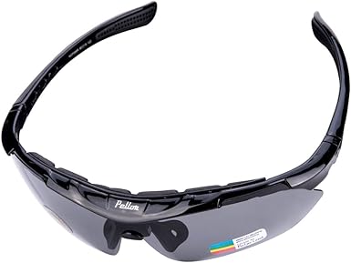 black sports sunglasses