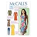 McCall's M7122-ZZ0 Misses' Tunic, Dresses and Leggings-L-XL, Size ZZ (LRG-XLG-XXL)