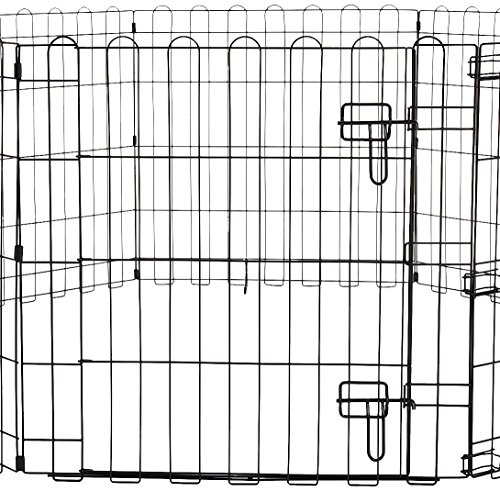 AmazonBasics-Foldable-Metal-Pet-Exercise-and-Playpen
