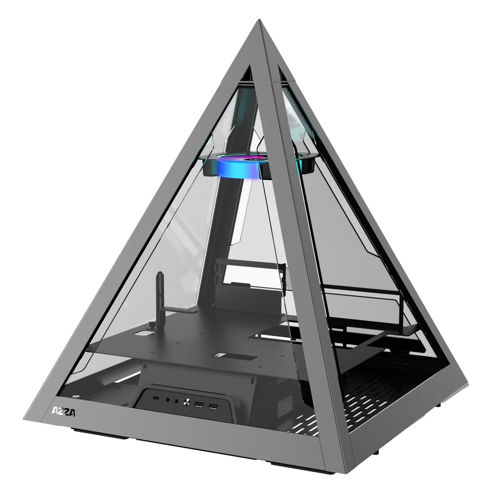 Mua AZZA Pyramid 804 Innovative Computer CASE W/RGB Fan trên Amazon Mỹ ...