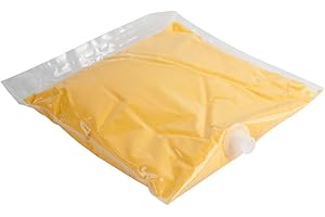TableTop King 110 oz. Cheddar Cheese Sauce Bag - 4/Case