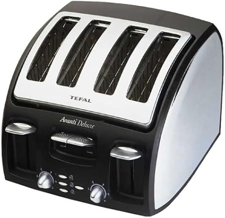 Tefal Avanti 6532817P Hi-Speed Toaster, 4 Slice, Brushed Chrome: Amazon ...
