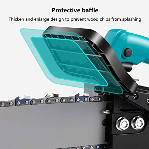 QILIN 1580W Mini KettensäGe Mit Bürstenlosem Motor, 10-Zoll-Akku-Kettensäge Mit Wiederaufladbarer Batterie… – Bild 7