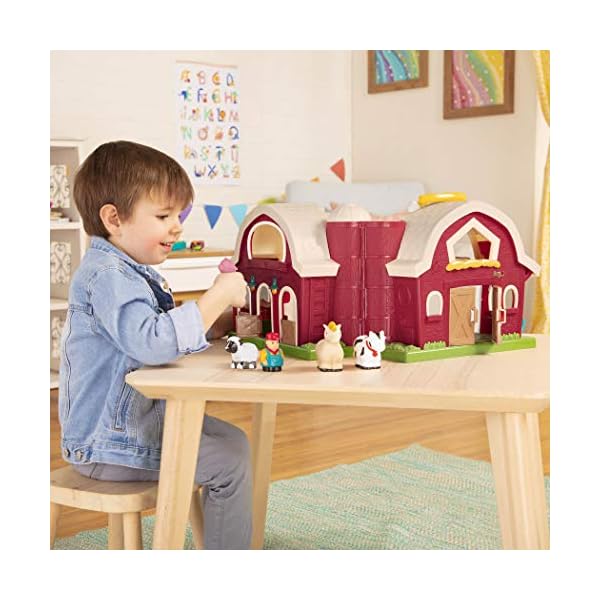 Battat--Big-Red-Barn--Animal-Farm-Playset-for-Toddlers-18m-6-pieces Battat – Big Red Barn – Animal Farm Playset for Toddlers 18m+ (6 pieces)