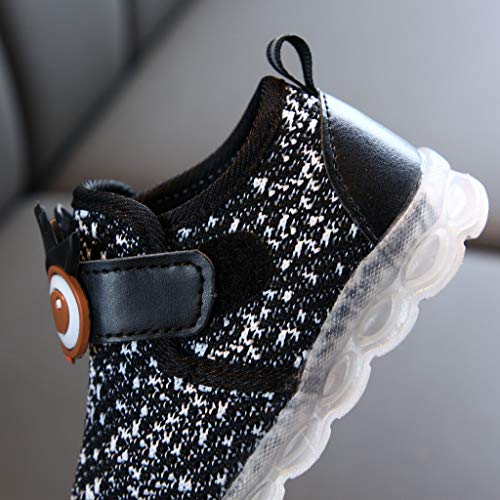 Infant Toddler Baby Boys Cute Cartoon LED Luminous Girls Sport Shoes Sneakers