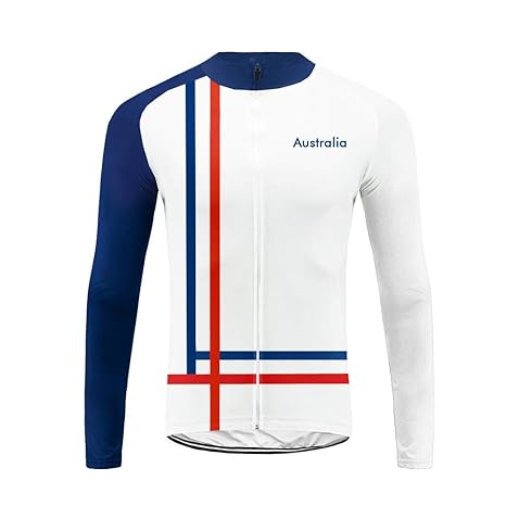 Uglyfrog Farbabstimmung der Flagge Herren Winter-Thermo-Fahrradtrikots,Winterjacken, Männer Windbreaker Für Laufen, MTB Jacke