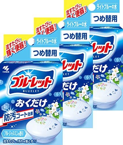 まとめ買い ブルーレットおくだけ トイレタンク芳香洗浄剤 詰め替え用 ブルージャスミン 25g 3個 まとめ買い ブルーレットおくだけ トイレタンク芳香洗浄剤 詰め替え用 ブルージャスミン 25g 3個