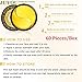 Under Eye Patches, JUYOU 24K Gold Eye Mask, Eye Gel Pads Collagen Eye Treatment Masks Reduces Wrinkles and Puffiness Lighten Dark Circles Moisturizing and Anti Aging, 60 Pieces