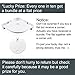 GloryBear Baby Monitor Camera Corner Shelf - for Crib, Wall Mount by Sticker, fits Infant Optics, Babysense, Motorola, Summer Infant, Hello Baby and other Universal Monitors (Flat)