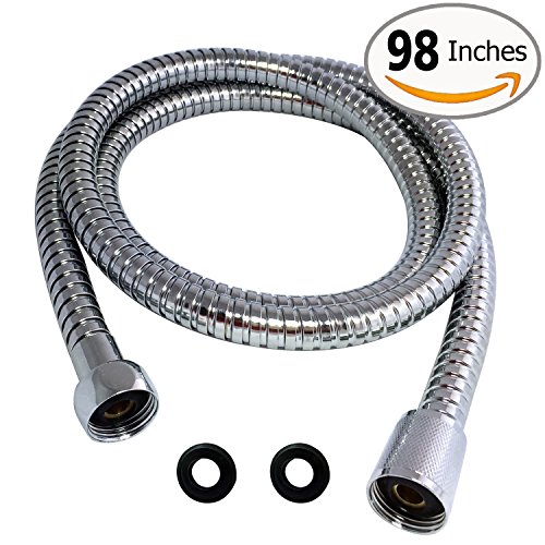 Shower Hose 98 Inches 8.2 ft Extra Long Stainless Steel Flexible