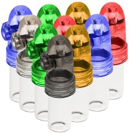 50-pack Acrylic Snuff Bullet - Wholesale Rocket snorters