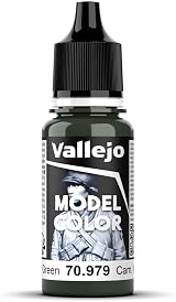 Vallejo Model Color German Cam Dark Green 17 ml Acrylic Paint