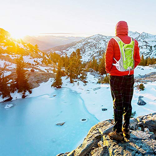 KBNI Hydration Backpack with 2L Water Bladder for Women Men Kids Doing