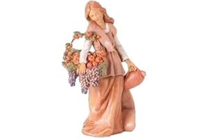 Fontanini by Roman Inc., Bethany The Vineyard Worker, 5" Collection, Nativity Figure and Accessories, Hand Sculpted and Painted (3x2x5)