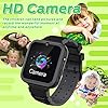 Kids-Smartwatch-Phone-for-Boys-Girls-with-HD-Touch-Screen-Smart-Watch-for-Kids-with-Games-Music-Player-Two-Way-Call-SOS-Flashlight-Calculator-Recorder-Alarm-Clock-Birthday-Gifts-for-3-12Y-BLACK Kids Smartwatch Phone for Boys Girls with 16 Games, HD Touch Screen Smart Watch for Kids with Games Music Player Two-Way…